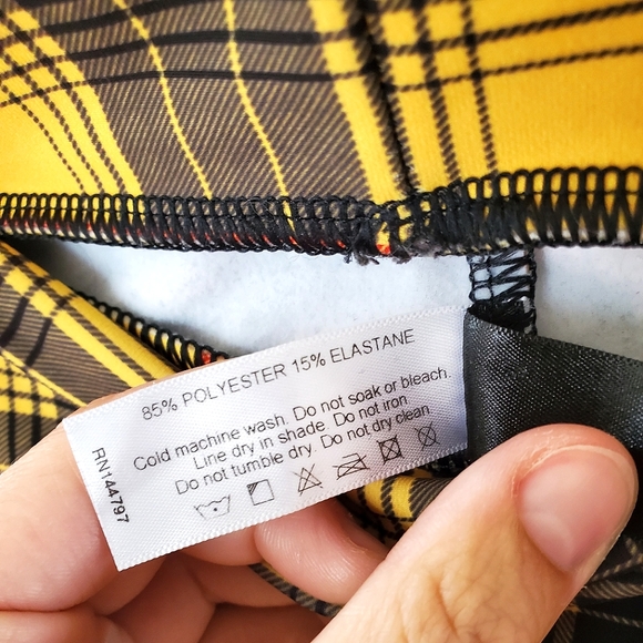 🌟HOST PICK🌟 BlackMilk Tartan Grunge Cuffed Pants (Small) - Picture 9 of 9